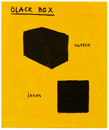Black Box – 2016, Acryl auf Leinwand, 60x50 cm